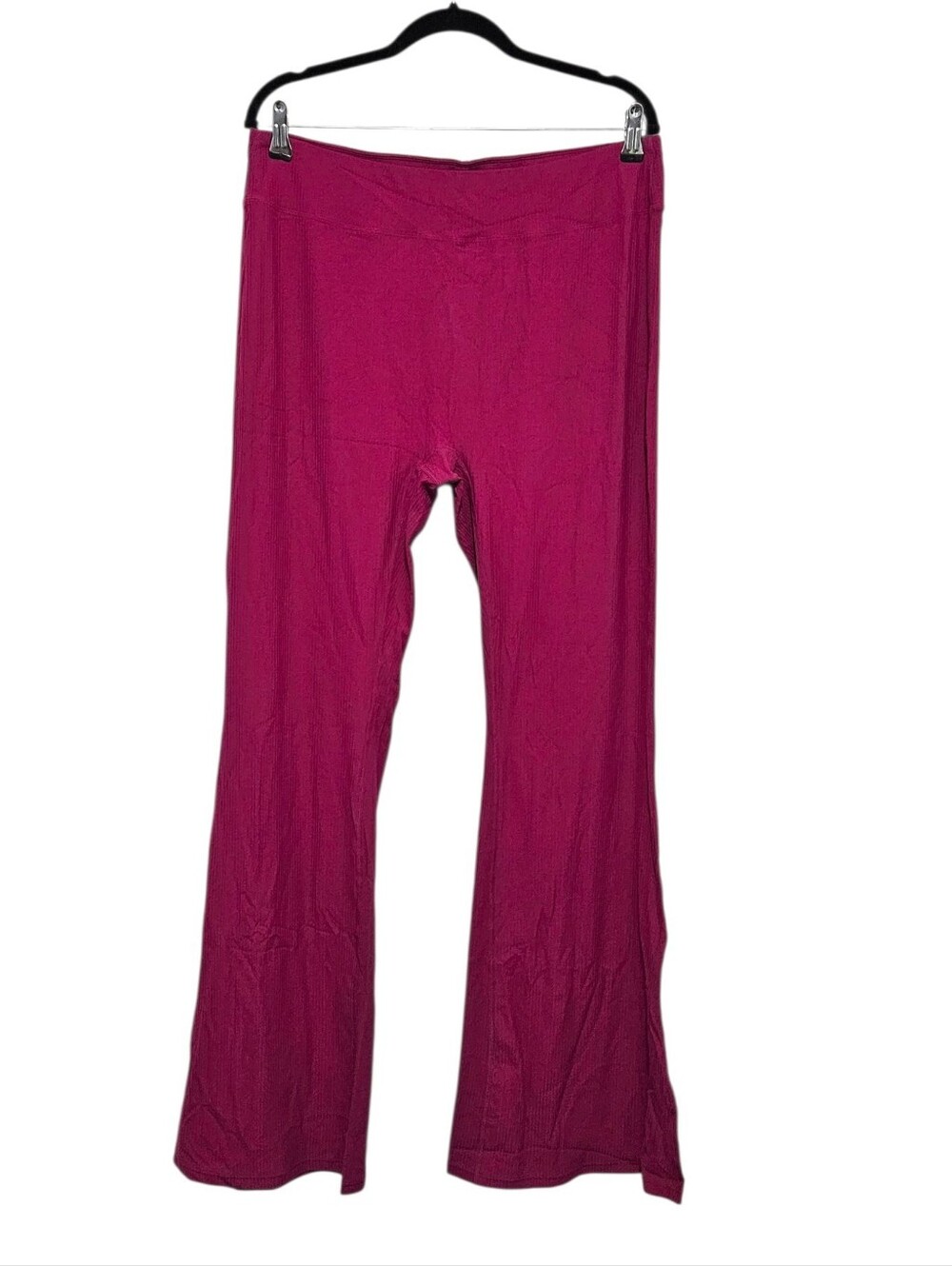 NWT Halara Ribbed Flared Yoga Full Length Leggings Size XL